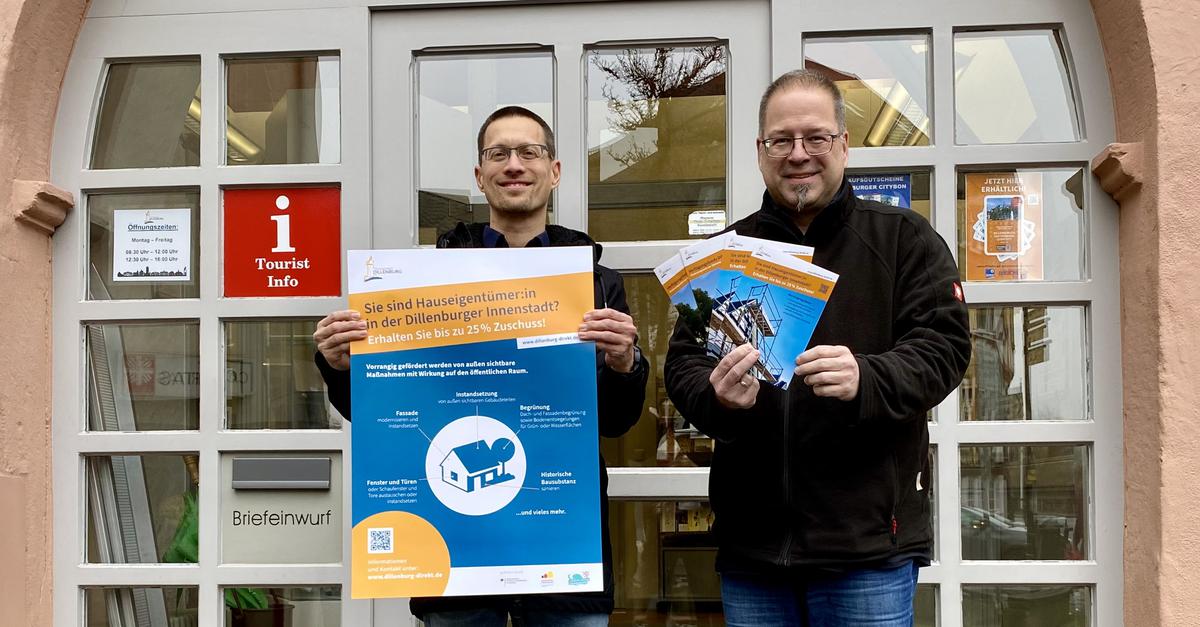 Geld für ein schöneres und lebendigeres Dillenburg